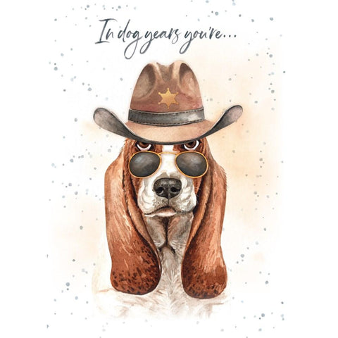 Dog Years - Greeting Card - Birthday