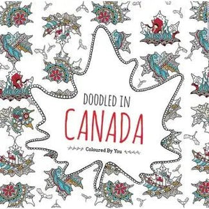 Doodled In Canada Colouring Book