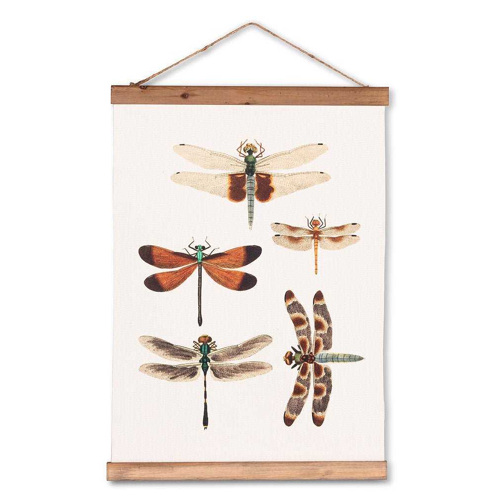 Dragonflies Canvas Scroll