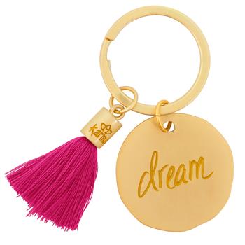 Dream Round Tassel Keychain