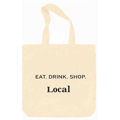 Eat Drink Shop Local - Cotton Shopping Bag
