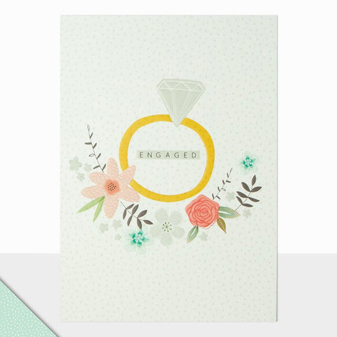 Engaged - Greeting Card - Engagement