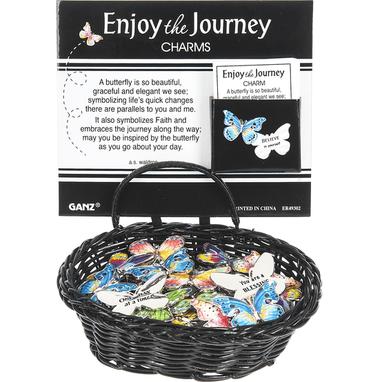 Enjoy the Journey Butterfly Charm