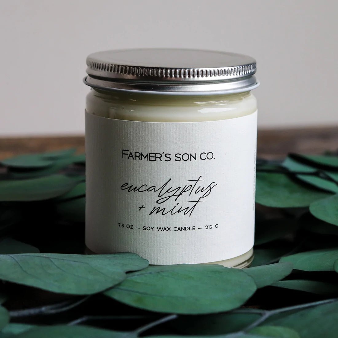 Eucalyptus + Mint - Farmer's Son Co. Soy Candle