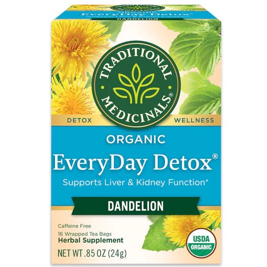 Every Day Detox Dandelion Bagged Organic 'Traditional Medicinals' Tea