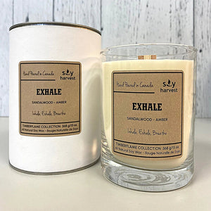 Exhale Timberflame Candle