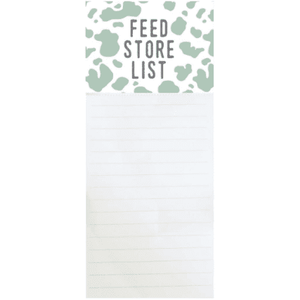 Feed Store Wide List Pad