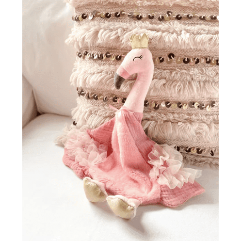 Felicity Flamingo Security Blanket