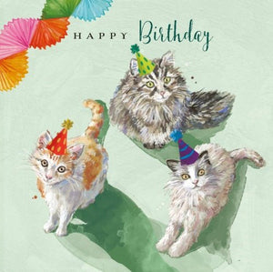 Feline Friends - Greeting Card - Birthday