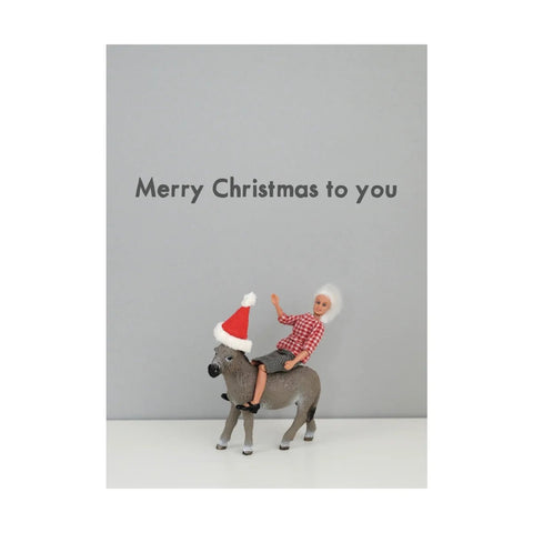 Festive Ass Janice - Greeting Card - Christmas