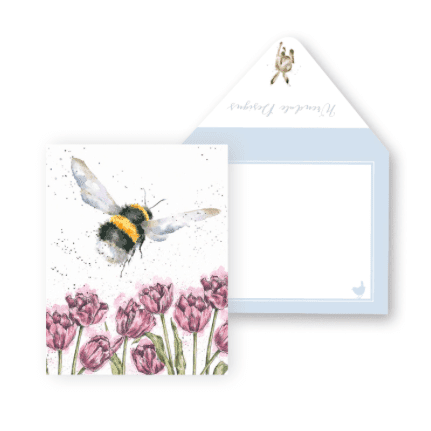 Flight Of The Bumblebee - Enclosure Greeting Card - Blank