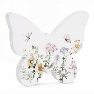 Floral Butterfly Decor