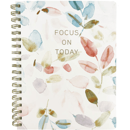 Floral Focus Spiral Journal