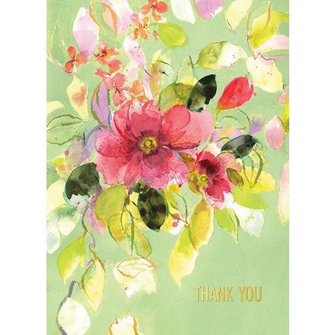 Floral Freshness - Greeting Card - Thank You