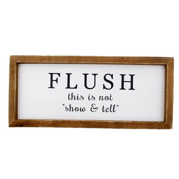 Flush Wall Plaque
