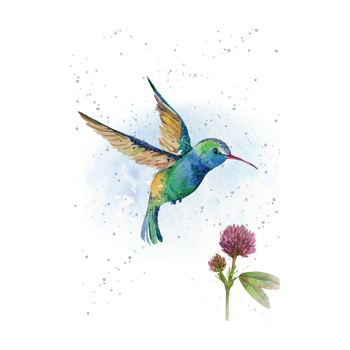 Flutter Of The Heart - Greeting Card - Blank