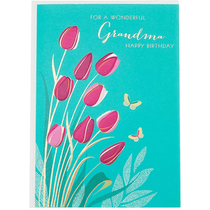 Wonderful Grandma - Greeting Card - Birthday