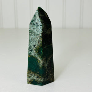 Fuchsite Crystal Tower - Stone of Trauma Recovery