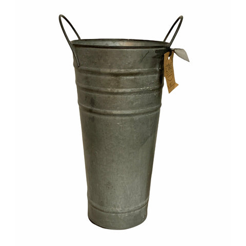 Galvanized Floral Bucket