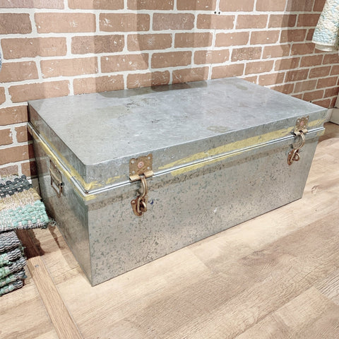 Galvanized Storage Trunk