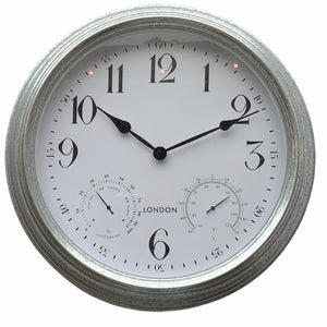 Galvanized Wall Clock