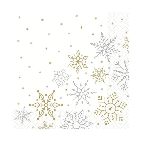 Glistening Snow - Paper Napkins