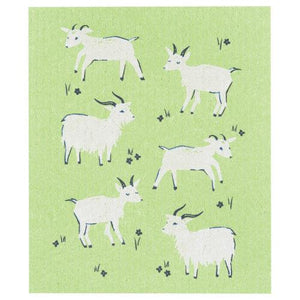 Goats Swedish Dishcloth