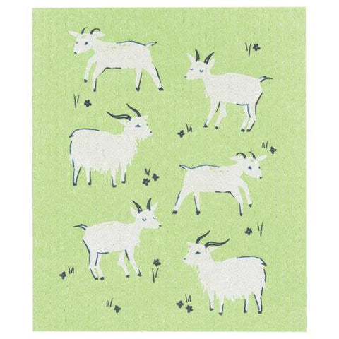 Goats Swedish Dishcloth