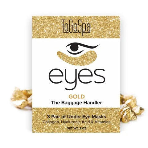 Gold The Baggage Handler Under Eye Mask