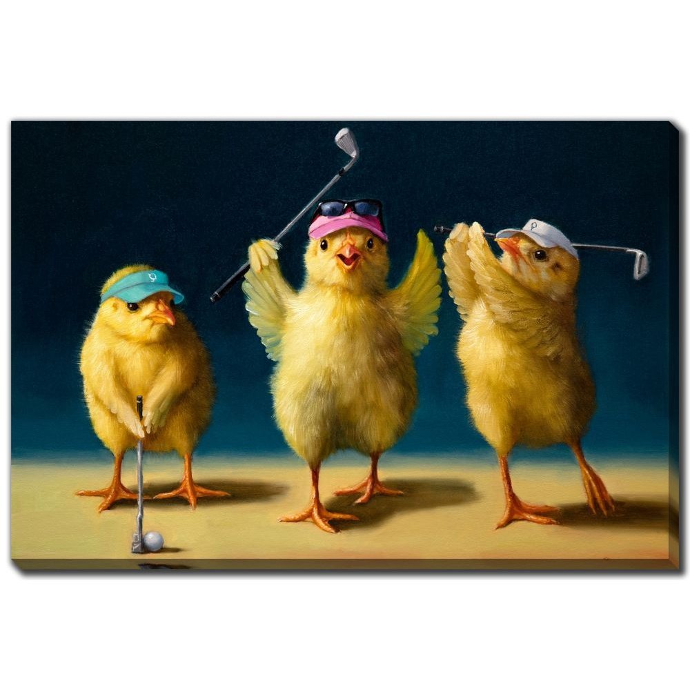 Golf Chicks - Printed Canvas