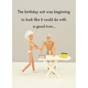 Good Iron - Greeting Card - Birthday