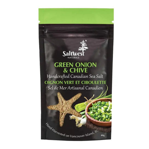 Green Onion & Chive Infused Sea Salt