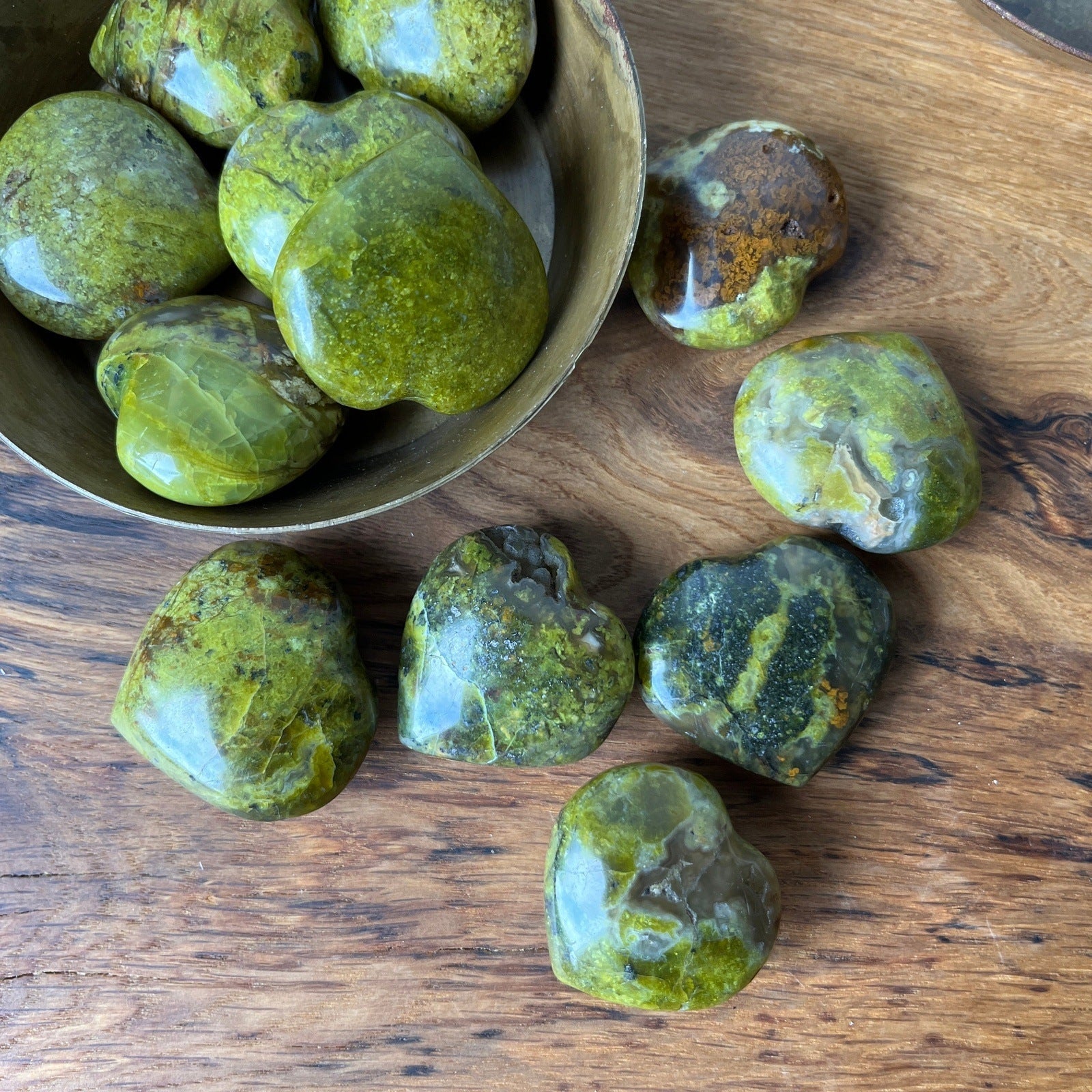 Green Opal Heart – Lady of the Lake - Main Image