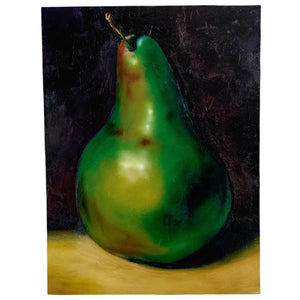 Green Pear - Printed Canvas