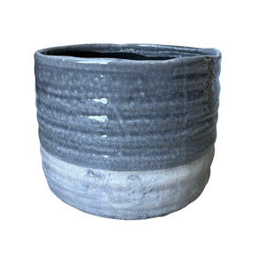 Grey Two-Toned Planter