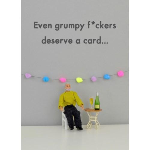 Grumpy Fucker - Greeting Card - Birthday