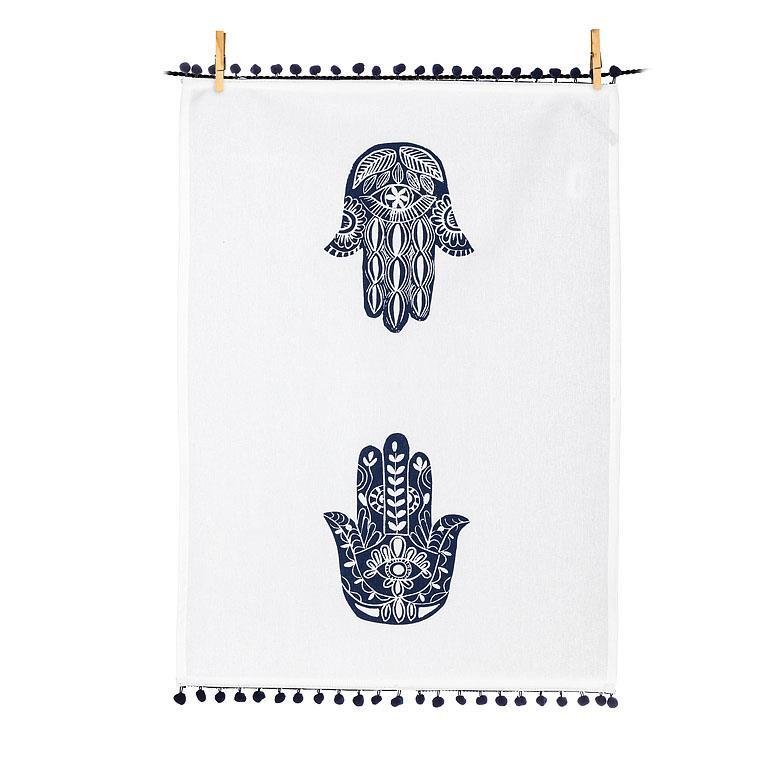 Hamsa Hand Tea Towel