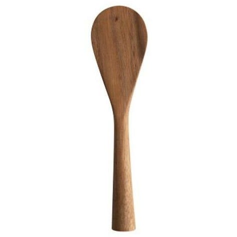 Hand Carved Acacia Wood Standing Spatula