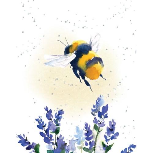 Hap-bee Day - Enclosure Greeting Card - Blank