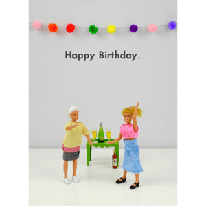 Happy Birthday Drunk Dance - Greeting Card - Birthday