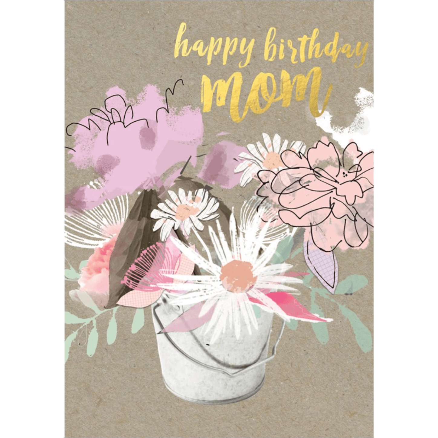 Happy Birthday Mom - Greeting Card - Birthday