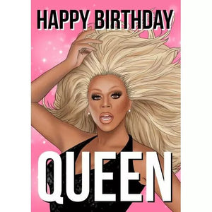 Happy Birthday Queen - Greeting Card - Birthday