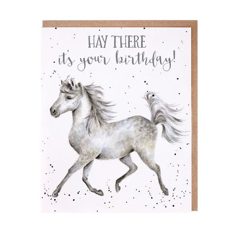 Hay There - Greeting Card - Birthday