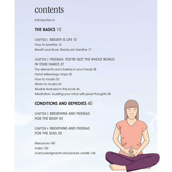 Healing Breath & Mudras - Paperback Book