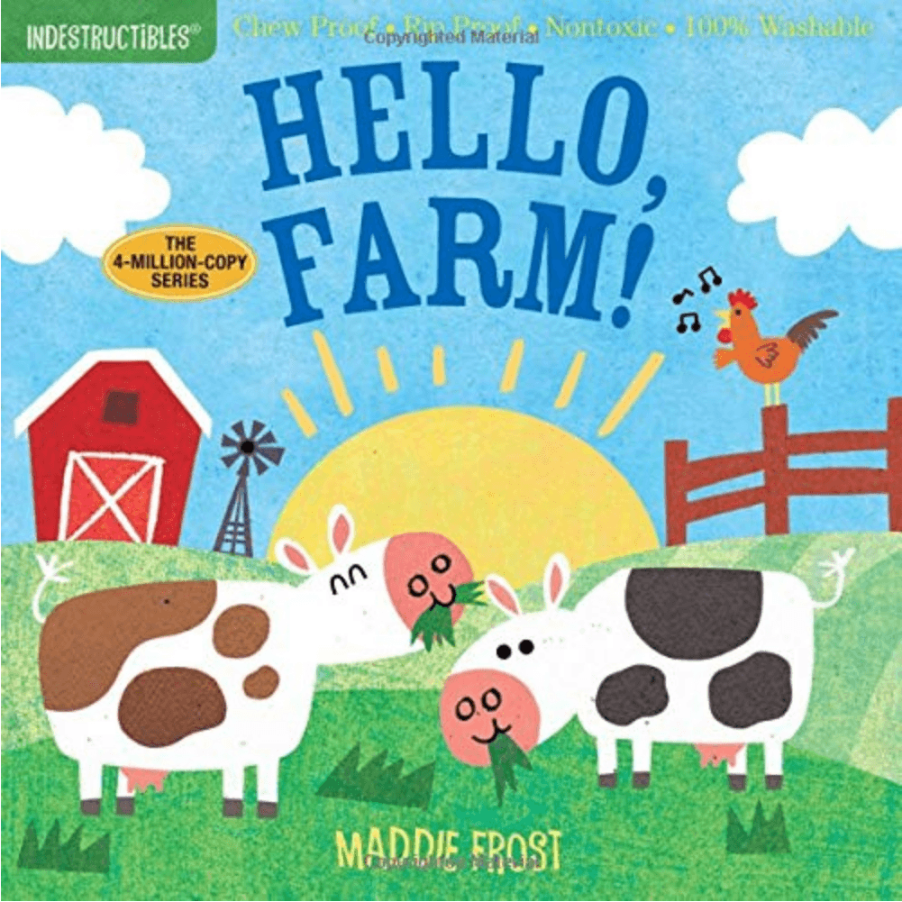 Hello, Farm! - Indestructible Paperback Book