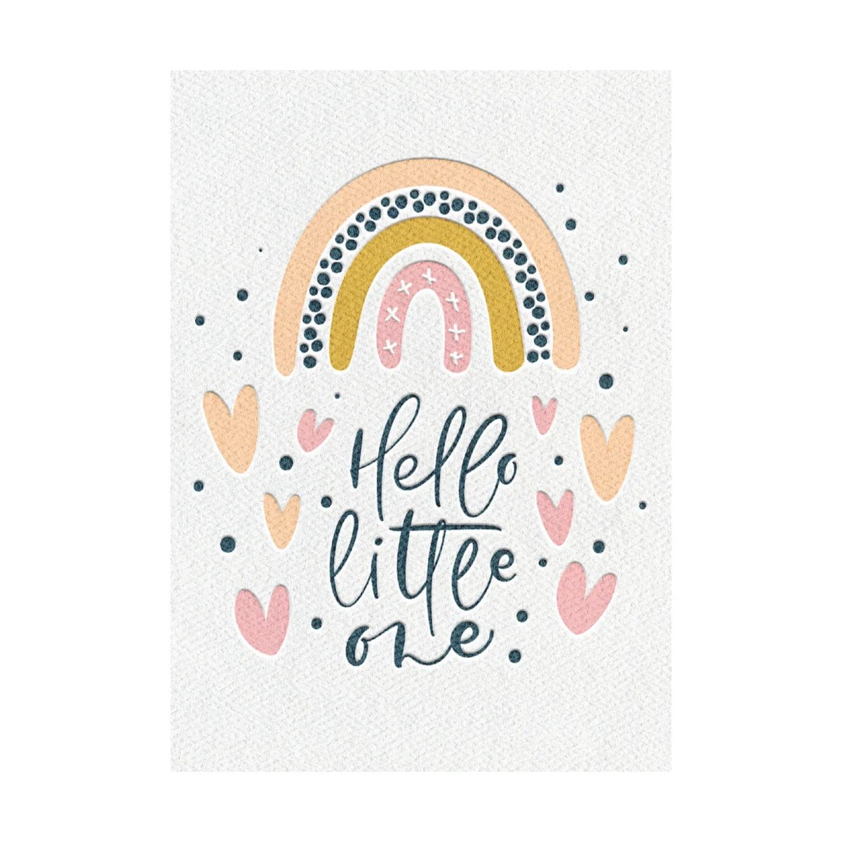 Hello Little One - Greeting Card - Baby