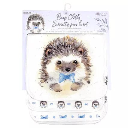 Henrik The Hedgehog Burp Cloth