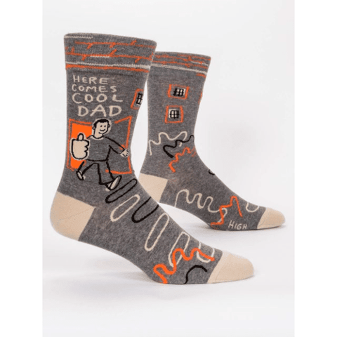 Here Comes Cool Dad Men's Socks