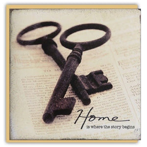 Home Is Key - Greeting Card - New Home