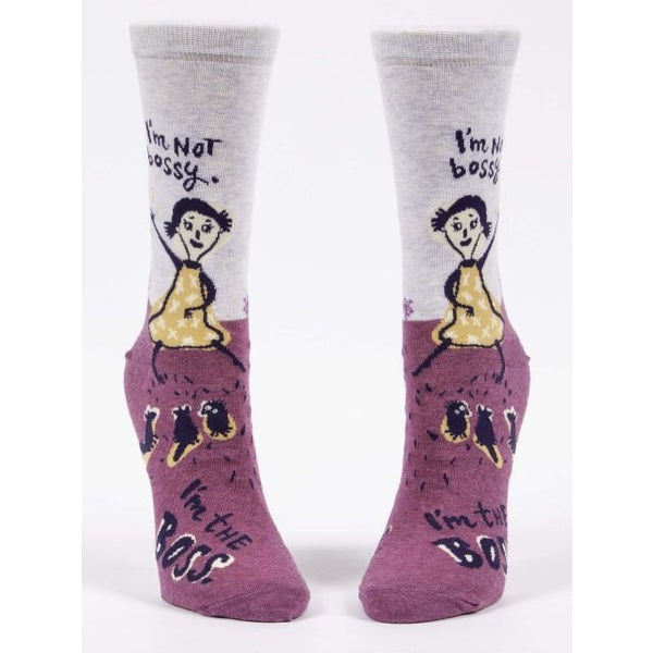 I'm Not Bossy, I'm The Boss Women's Crew Socks
